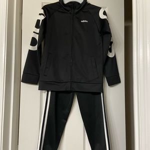 Kids adidas track suit, worn once